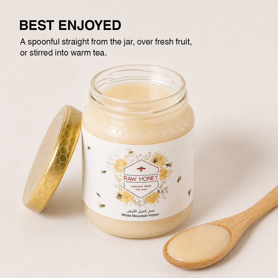 Raw Honey White Mountain Honey