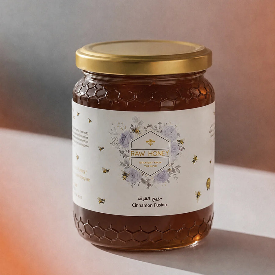 raw honey cinnamon sesame seed fusion routine card