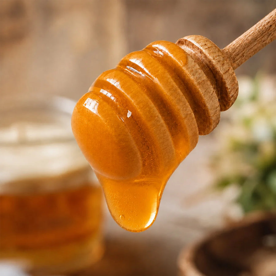 raw honey yemeni wildflower taste card