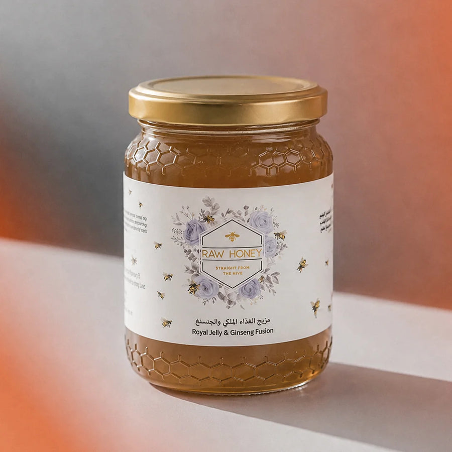 royal jelly and ginseng fusion routine card