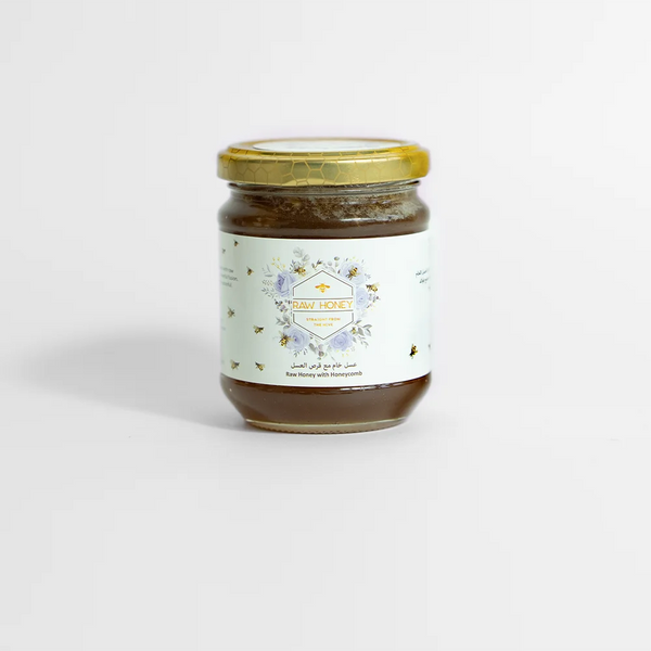 Raw Honey With Honeycomb