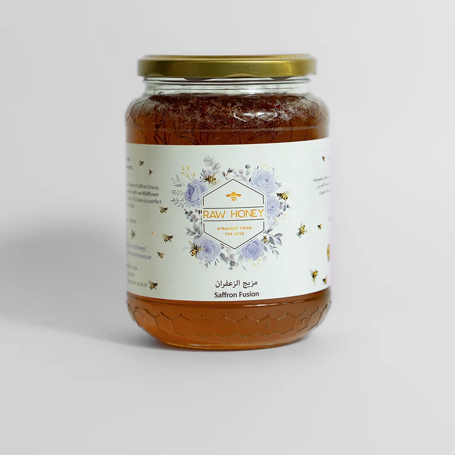 Raw Honey & Saffron Fusion