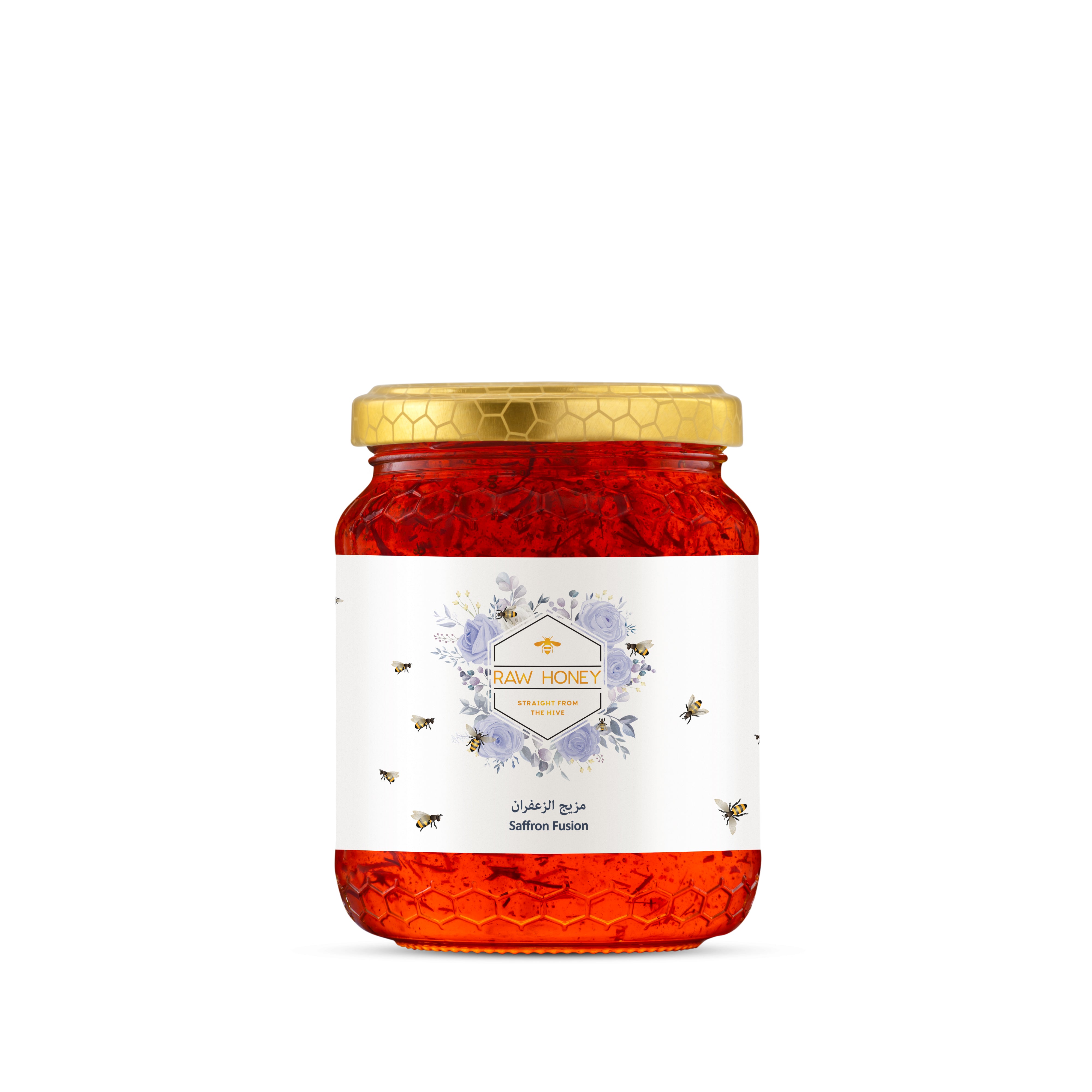 Buy Raw Honey & Saffron Fusion Online - UAE