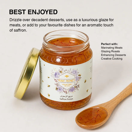 Raw Honey & Saffron Fusion