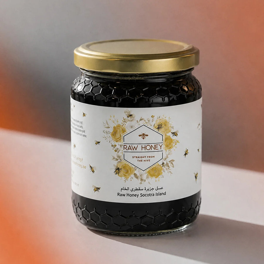 raw honey socotra routine card