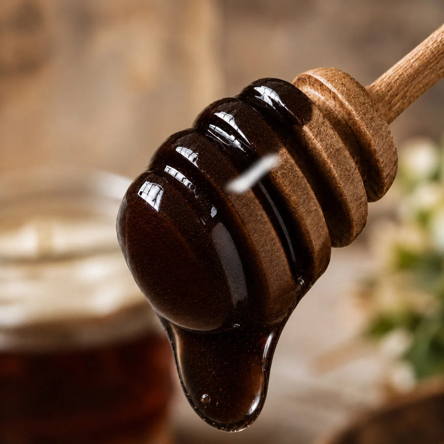 raw honey treasures of hive fusion taste card