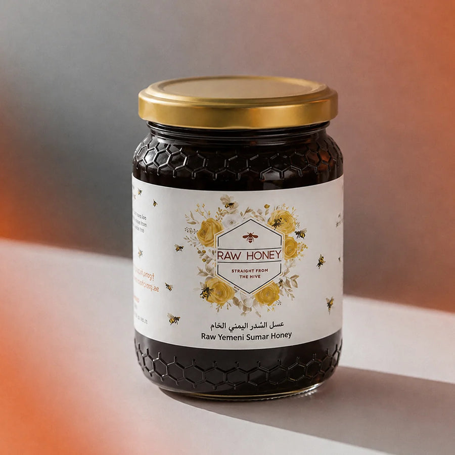 raw honey yemeni sumar routine card